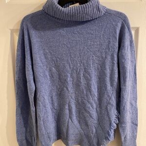 Vineyard Vines Soft Blue Cowl Neck Sweater
